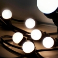 LED Venkovní řetěz EASY CONNECT 8xE27 5m IP44 teplá bílá