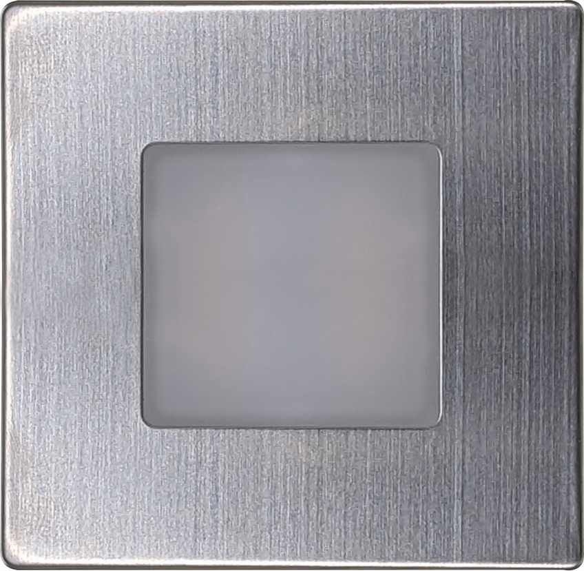 LED Venkovní schodišťové svítidlo DECENTLY LED/1,7W/230V 3000/4000/6000K IP54 lesklý chrom