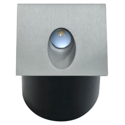 LED Venkovní schodišťové svítidlo ESPO LED/3W/230V matný chrom IP54