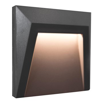 LED Venkovní schodišťové svítidlo HOLDEN LED/1W/230V IP65 antracit