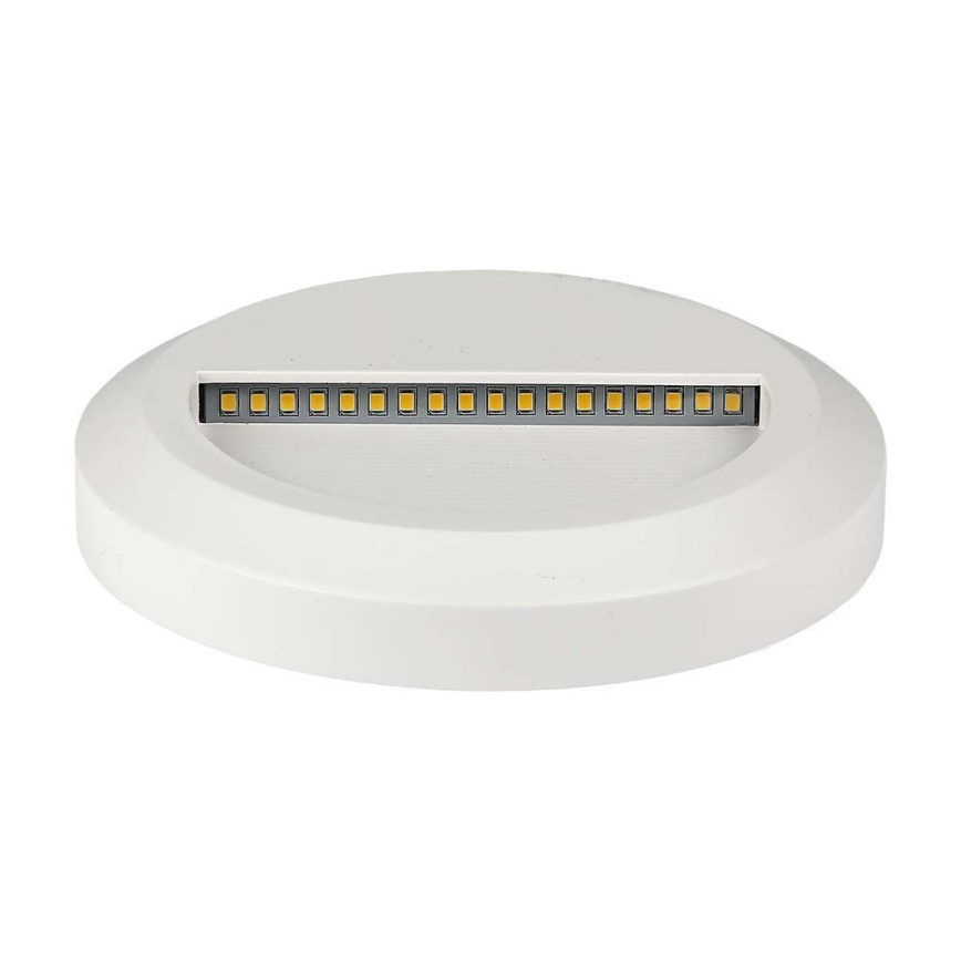 LED Venkovní schodišťové svítidlo LED/2W/230V IP65 4000K bílá