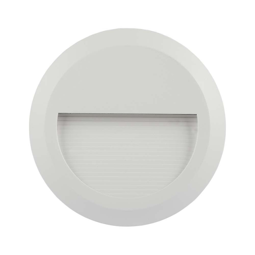 LED Venkovní schodišťové svítidlo LED/2W/230V IP65 4000K bílá