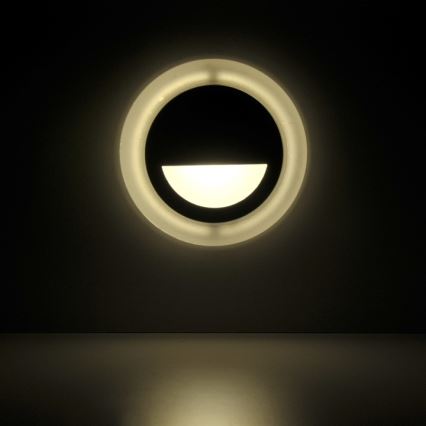 LED Venkovní schodišťové svítidlo Q4 LED/3W/230V IP44