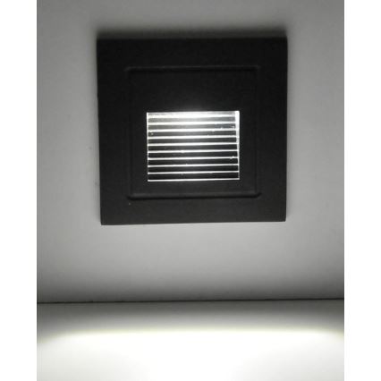 LED Venkovní schodišťové svítidlo Q6 LED/3W/230V IP44