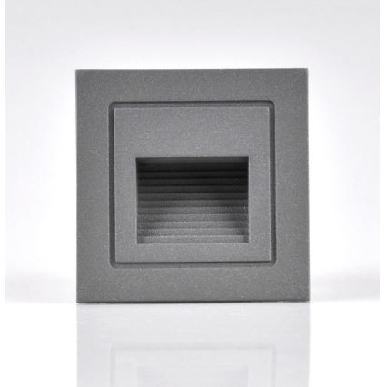 LED Venkovní schodišťové svítidlo Q6 LED/3W/230V IP44