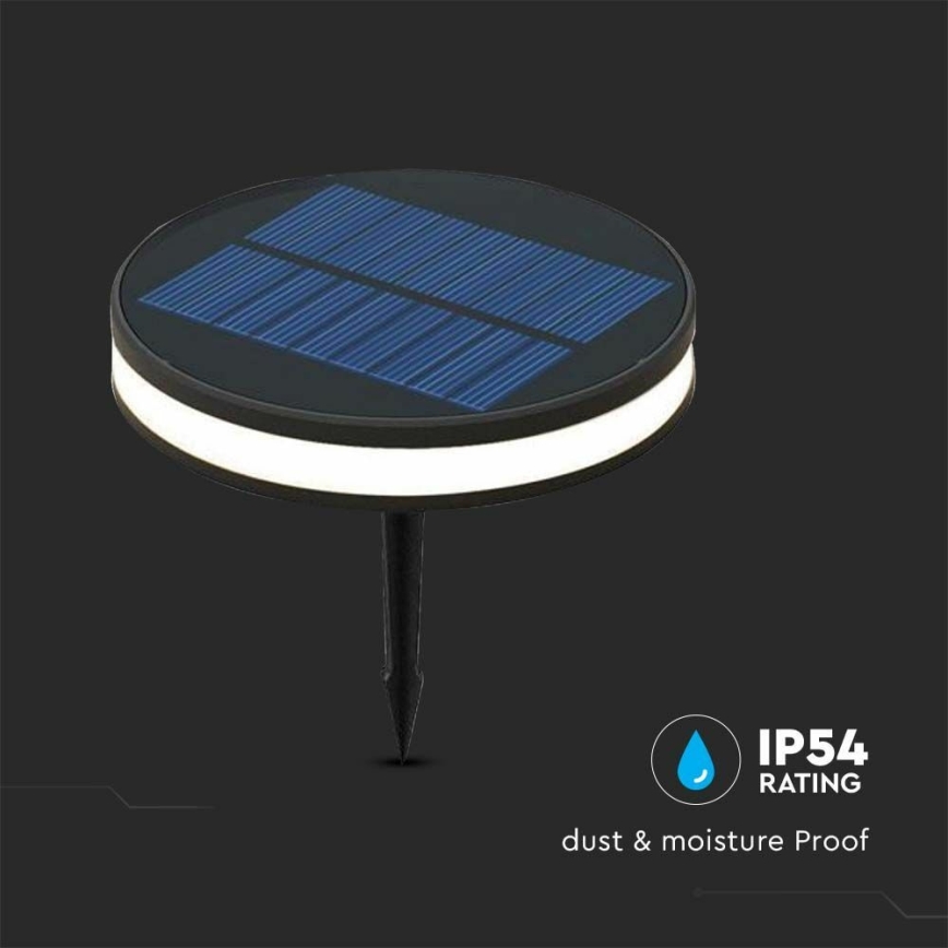 LED Venkovní solární lampa LED/1,8W/3,7V IP54 3000K 1800 mAh