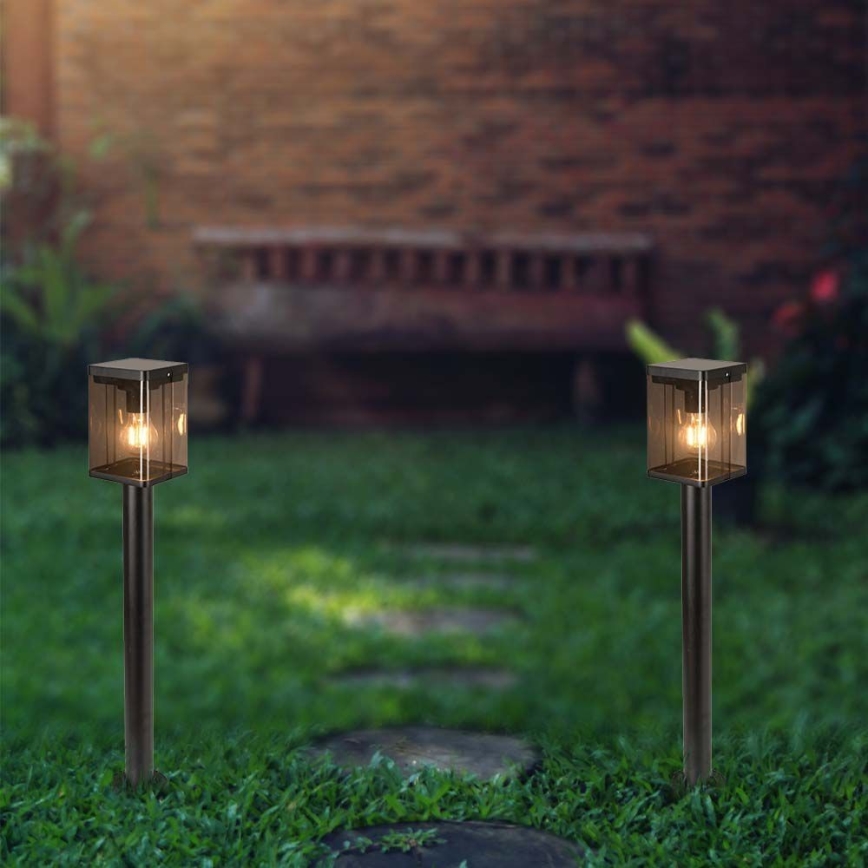 LED Venkovní solární lampa se senzorem LED/2,5W/3,7V 3000K IP54 2000 mAh černá