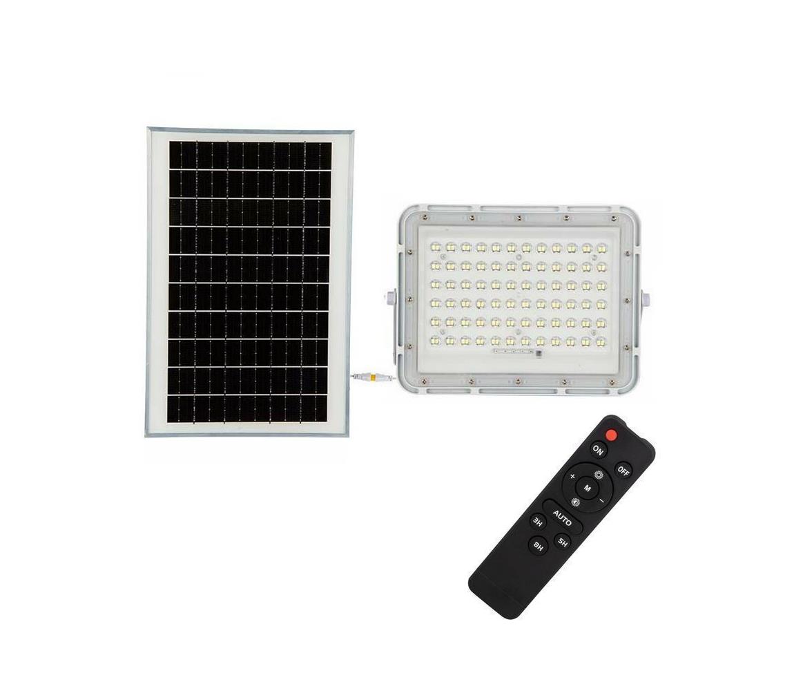  LED Venkovní solární reflektor LED/15W/3,2V IP65 6400K bílá + DO 