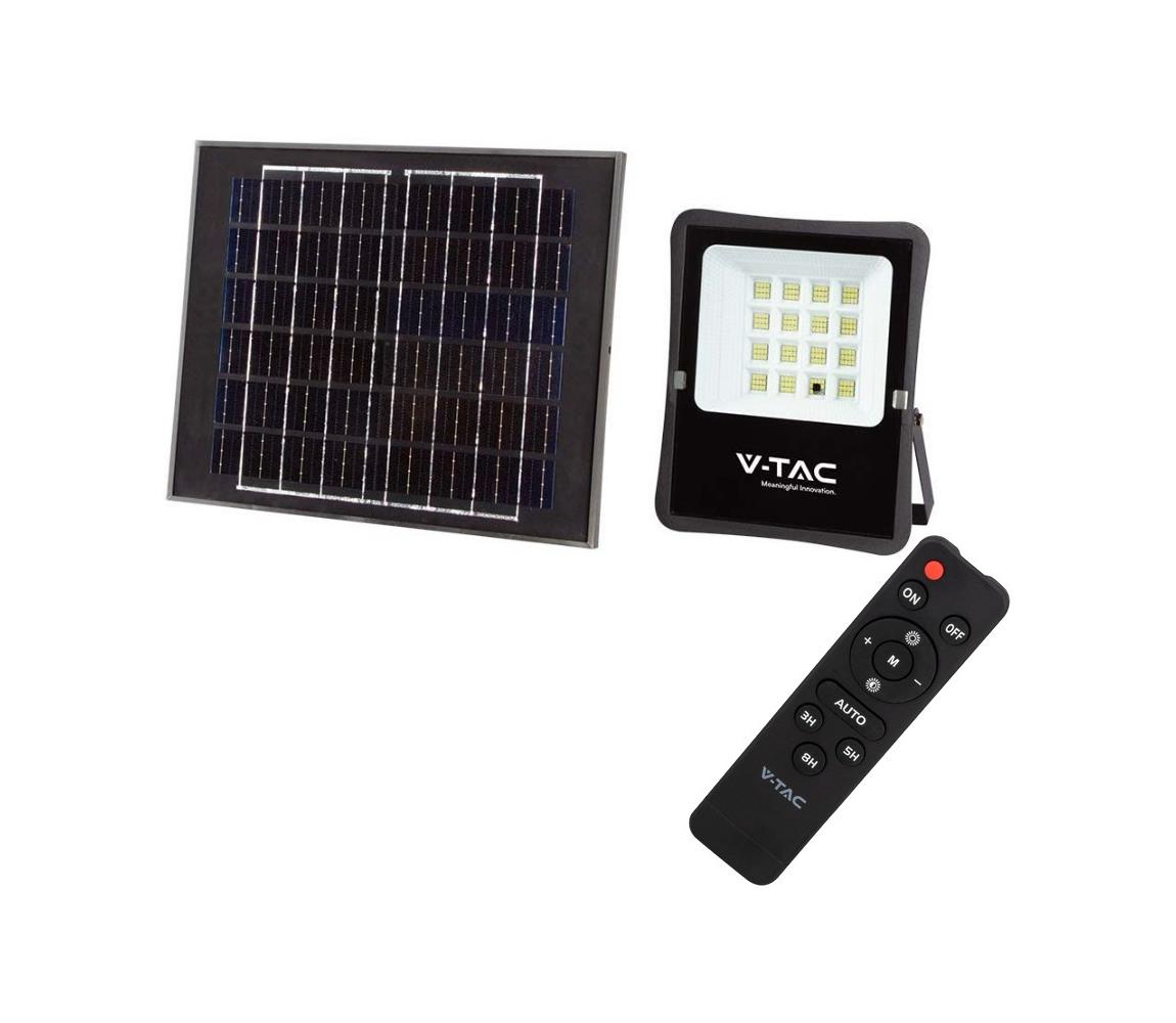 V-Tac LED Venkovní solární reflektor LED/16W/3,2V 4000K IP65 VT1213
