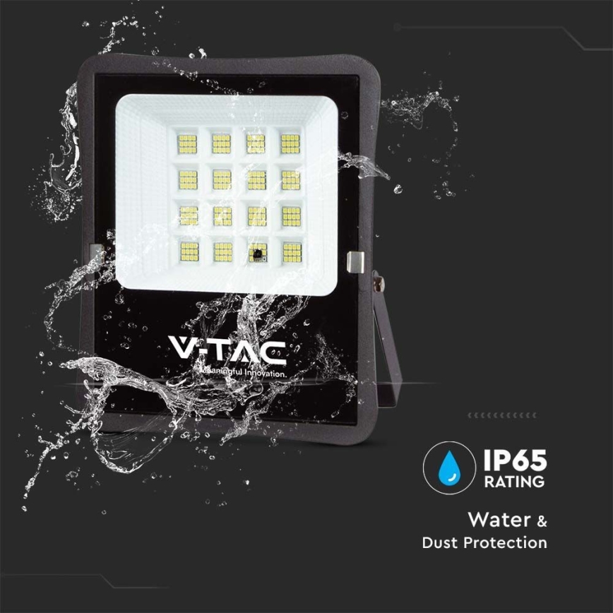 LED Venkovní solární reflektor LED/16W/3,2V 6400K IP65 15000 mAh + dálkové ovládání