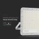 LED Venkovní solární reflektor LED/30W/3,2V 4000K bílá IP65 + dálkové ovládání
