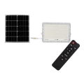 LED Venkovní solární reflektor LED/30W/3,2V 6400K bílá IP65 + dálkové ovládání