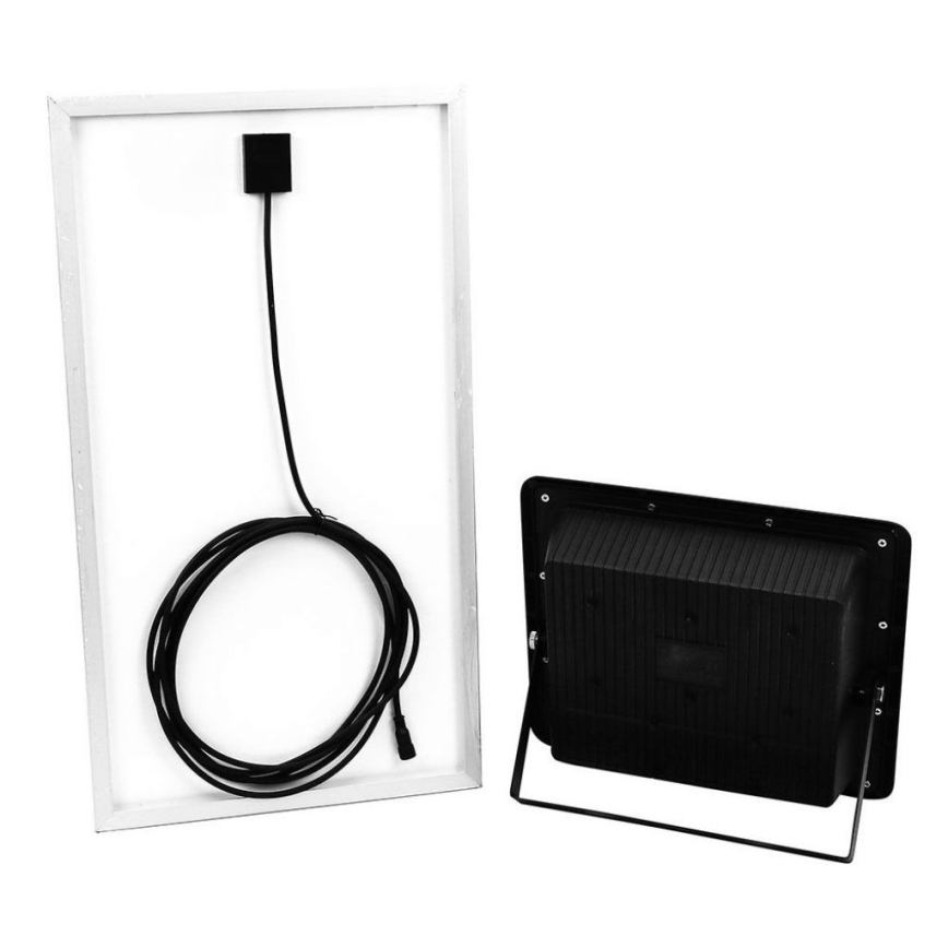 LED Venkovní solární reflektor LED/40W/10V IP65 6000K 20000 mAh + dálkové ovládání