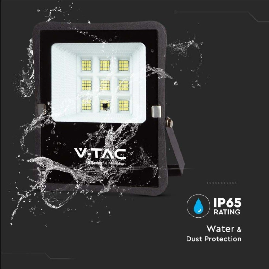 LED Venkovní solární reflektor LED/6W/3,2V 6400K IP65 4000 mAh + dálkové ovládání