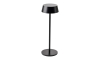LED Venkovní stmívatelná dotyková dobíjecí stolní lampa LED/2W/5V 4400 mAh IP54 černá