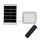 LED Venkovní stmívatelný solární reflektor LED/10W/3,2V IP65 6400K 6000 mAh bílá + dálkové ovládání