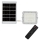 LED Venkovní stmívatelný solární reflektor LED/6W/3,2V IP65 6400K bílá + dálkové ovládání