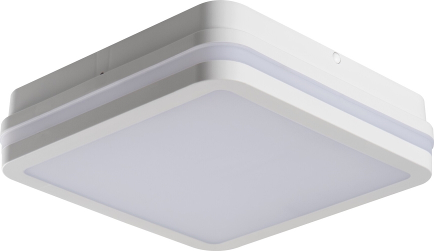 LED Venkovní stropní svítidlo BENO LED/12/18W/230V 3000/3500/4000K IP65 bílá hranatý