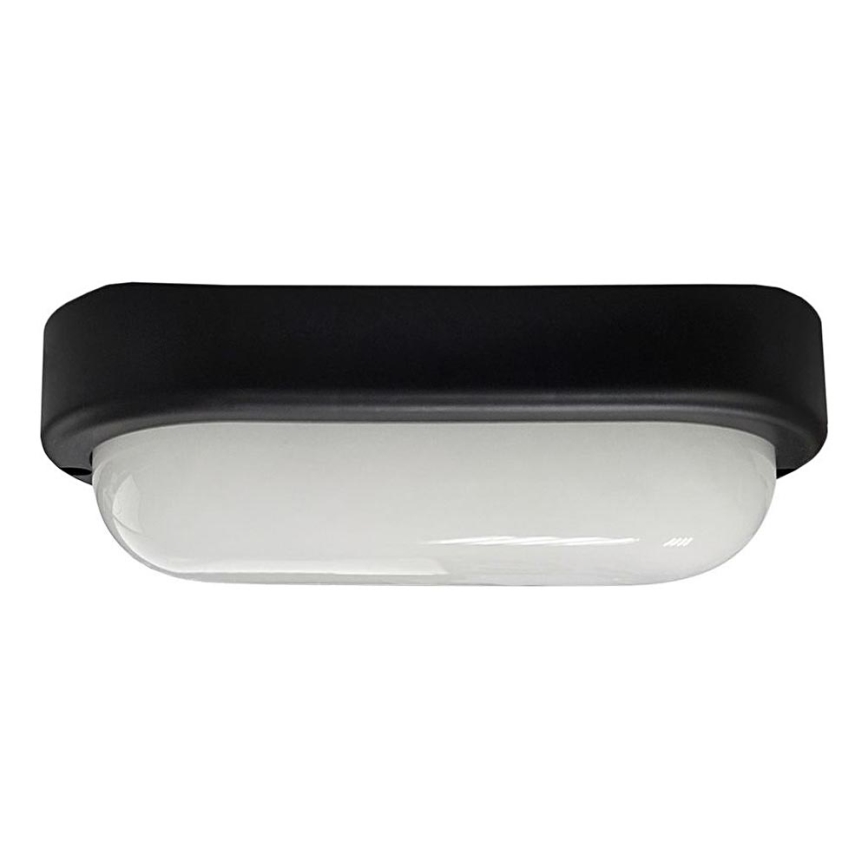 LED Venkovní stropní svítidlo LED/15W/230V 4200K 20x9,8 cm IP64 černá