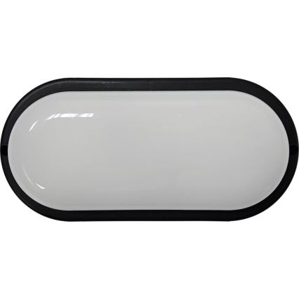 LED Venkovní stropní svítidlo LED/15W/230V 4200K 20x9,8 cm IP64 černá