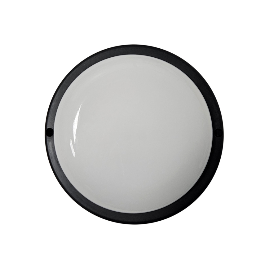 LED Venkovní stropní svítidlo LED/8W/230V 4200K pr. 14 cm IP64 černá