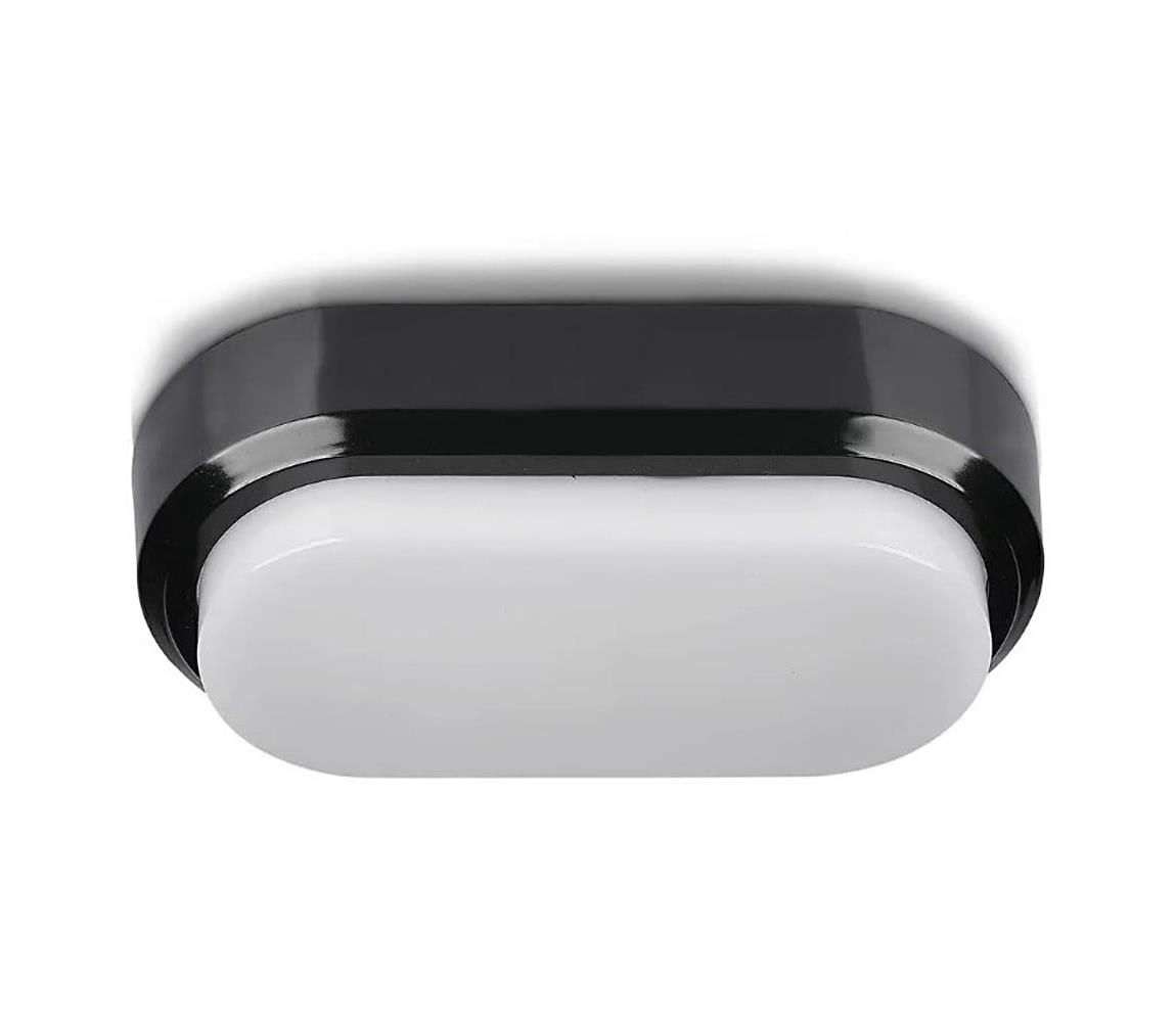 V-Tac LED Venkovní stropní svítidlo LED/8W/230V IP54 černá VT0675
