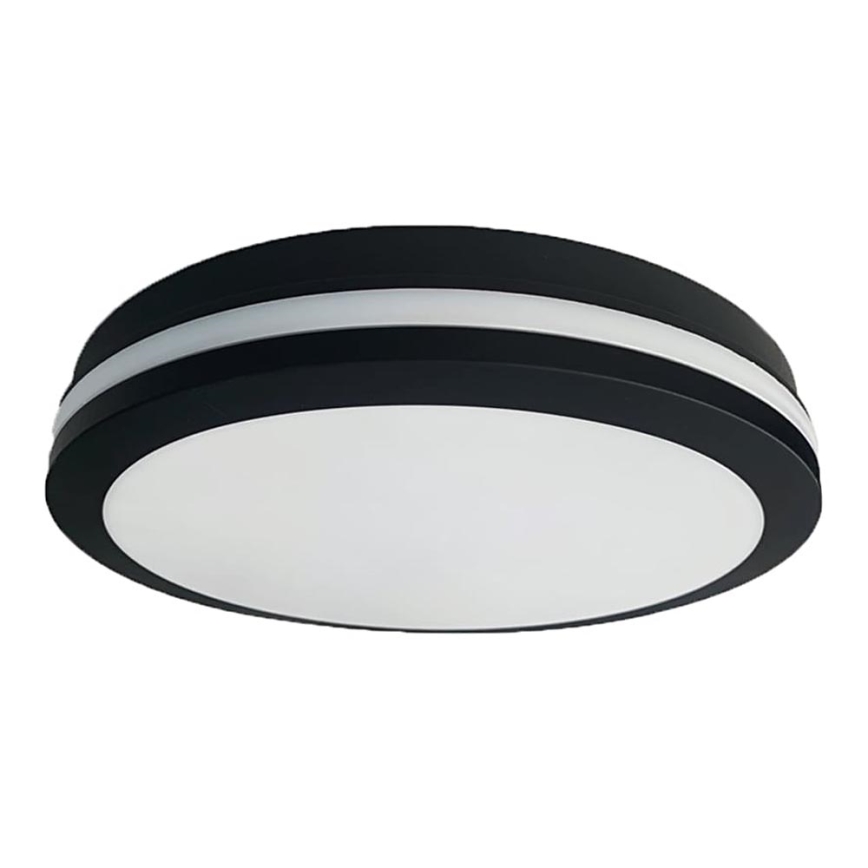 LED Venkovní stropní svítidlo MARLON LED/12W/230V 4000K IP54 černá