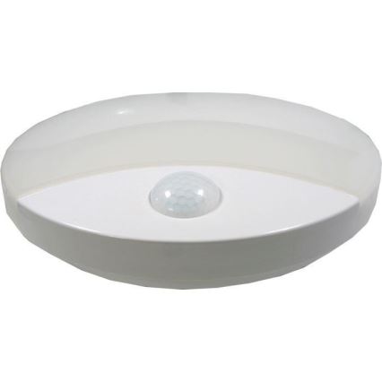 LED Venkovní stropní svítidlo se senzorem LED/15W/230V IP44