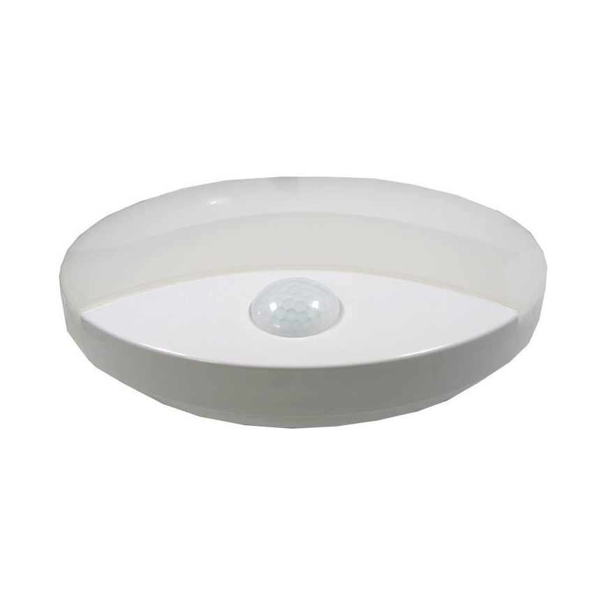 LED Venkovní stropní svítidlo se senzorem LED/15W/230V IP44