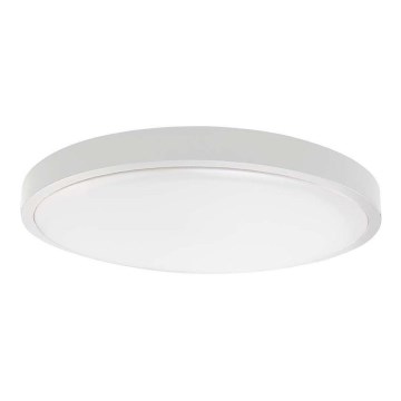 LED Venkovní stropní svítidlo se senzorem LED/18W/230V 6500K IP44 bílá