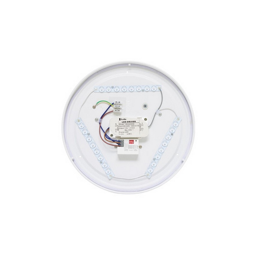 LED Venkovní stropní svítidlo se senzorem NELA LED/24W/230V IP44