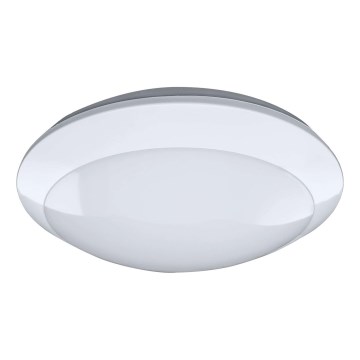 LED Venkovní stropní svítidlo se senzorem RENO LED/16W/230V IP66 bílá