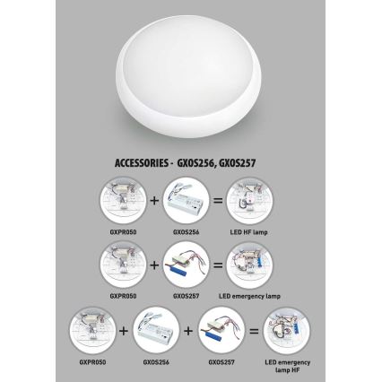 LED Stmívatelné venkovní stropní svítidlo STROPY LED/12W/15W/18W/22W/230V 3000/4000/6000K IP65