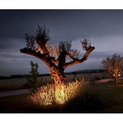 LED Venkovní svítidlo EASY CONNECT 1xGU10/10W/230V IP67 matný chrom