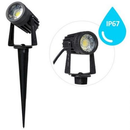 LED Venkovní svítidlo LED/3W/230V 2800K IP67 černá