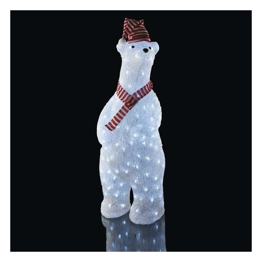 LED Venkovní vánoční dekorace 160xLED/2,8W/230V IP44 sněhulák