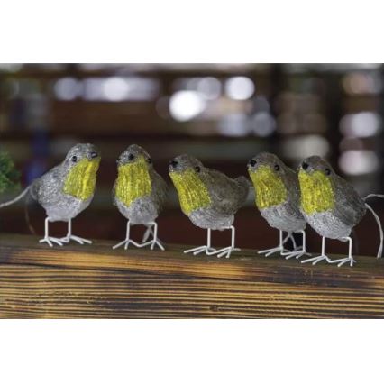 LED Venkovní vánoční dekorace 30xLED/1,5W/3/230V IP44 studená bílá