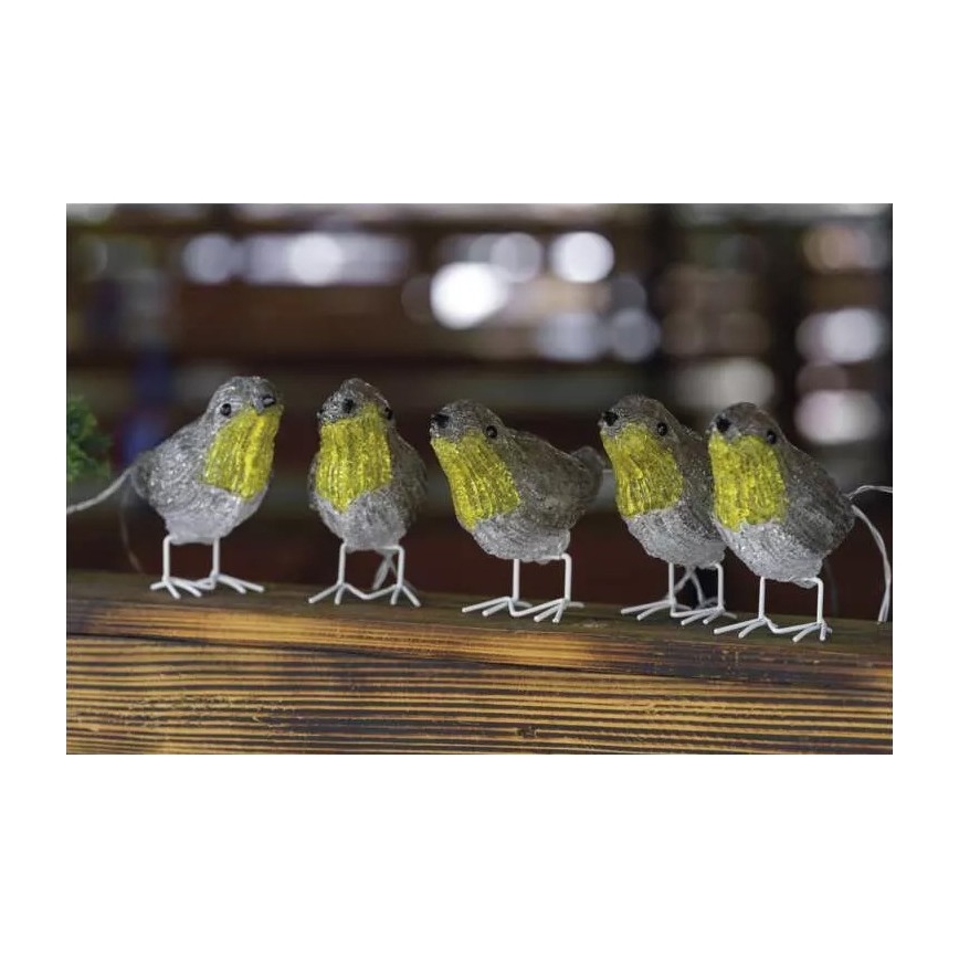 LED Venkovní vánoční dekorace 30xLED/1,5W/3/230V IP44 studená bílá