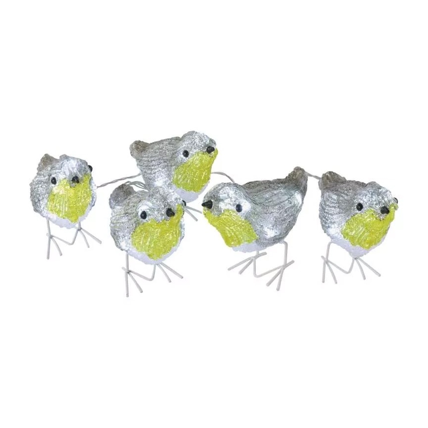 LED Venkovní vánoční dekorace 30xLED/1,5W/3/230V IP44 studená bílá