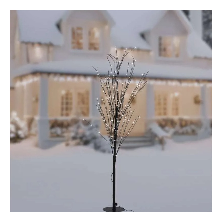LED Venkovní vánoční dekorace 600xLED/3,8W/230V 120 cm teplá bílá IP44