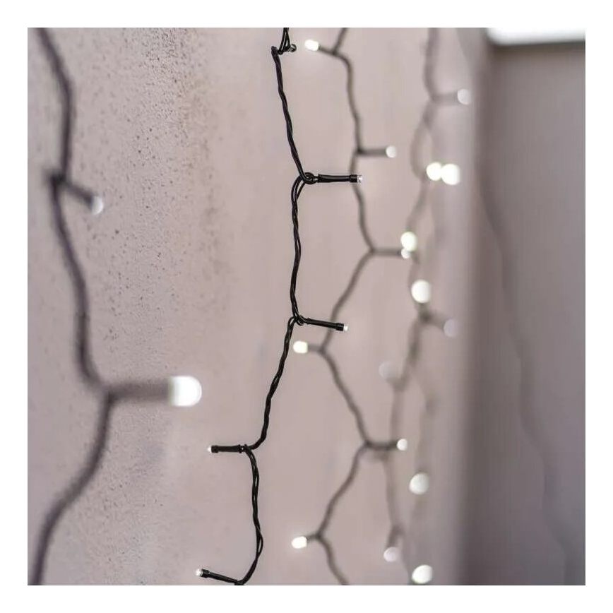 LED Venkovní vánoční řetěz 100xLED/1x2m IP44 studená bílá