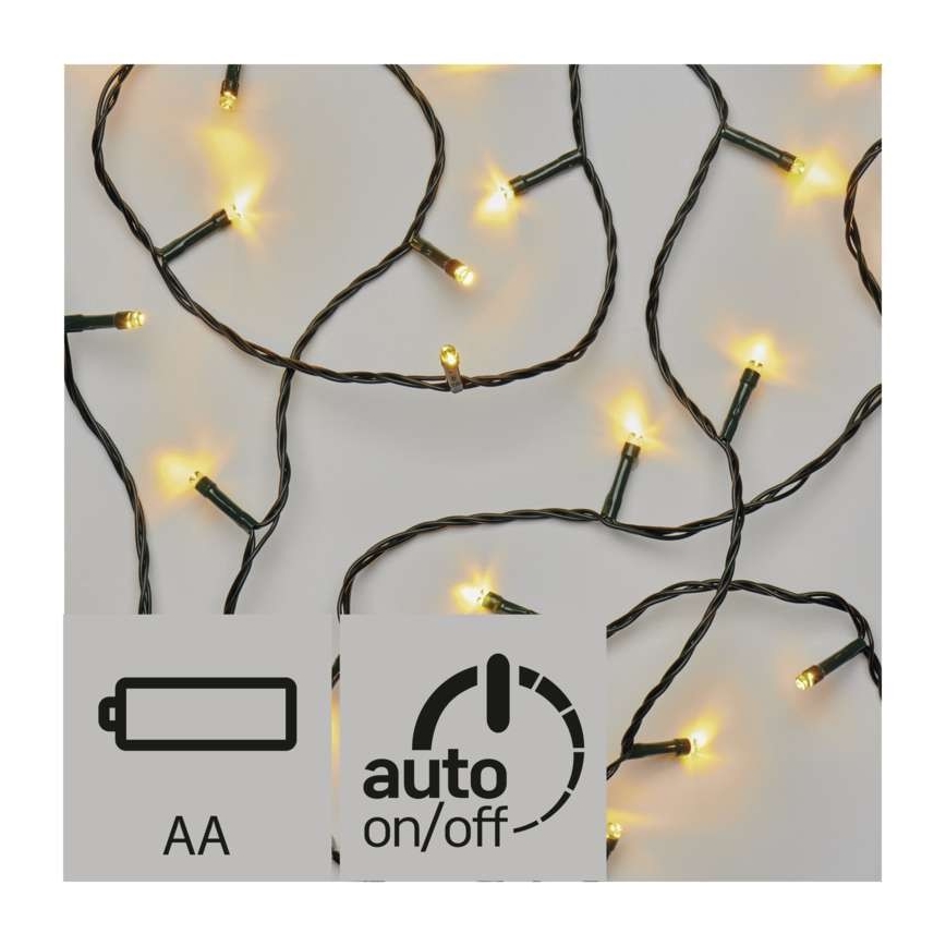 LED Venkovní vánoční řetěz 120xLED 8,9m IP44 teplá bílá