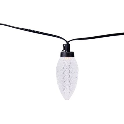 LED Venkovní vánoční řetěz 20xLED/230V 14,5 m IP44 teplá bílá