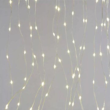 LED Venkovní vánoční řetěz 300xLED/8 funkcí 5,9 m IP44 teplá bílá