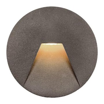 LED Venkovní vestavné svítidlo SPACE LED/4W/230V IP65 šedá