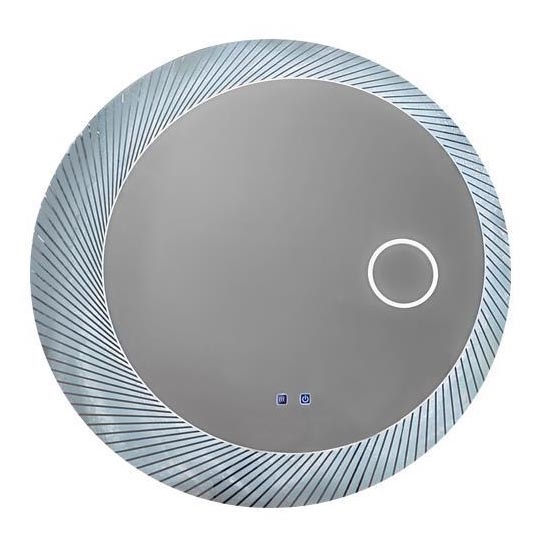 LED Vyhřívané koupelnové podsvícené zrcadlo LED/24W/230V 6500K IP44