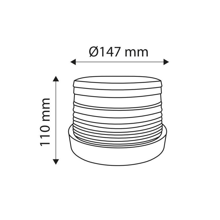 LED Výstražný maják na magnet LIGHT LED SMD 5730/12-24V