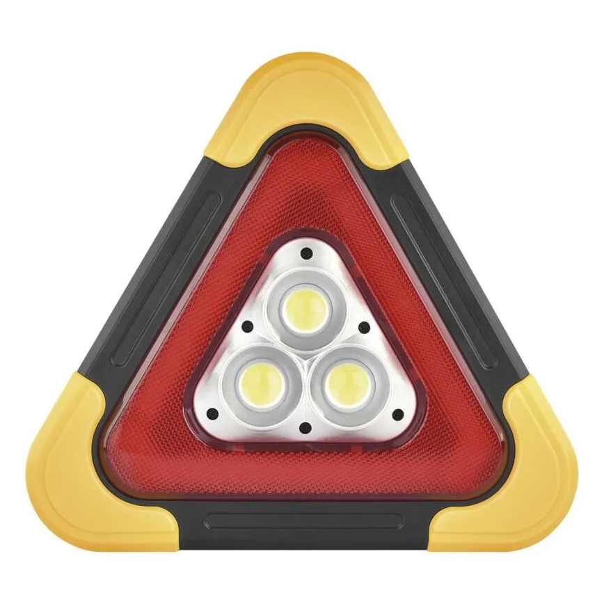 LED Výstražný trojúhelník LED/5V 1800 mAh