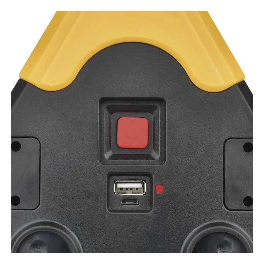 LED Výstražný trojúhelník LED/5V 1800 mAh