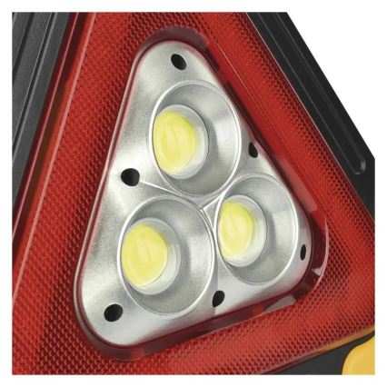 LED Výstražný trojúhelník LED/5V 1800 mAh